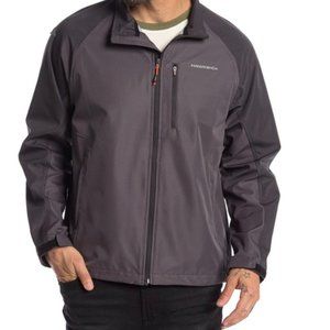 Hawke & Co Mens Performance Jacket Gray Lightweight Dynamic Sport Coat